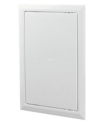 B&Q -  200X250mm Durable Inspection Panels Access Door White Wall Hatch Abs Plastic