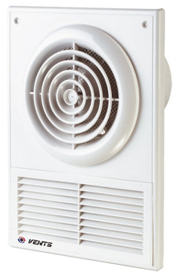 Vents 125mm Extractor Fan With Ventilation Grille Bathroom Ventilator Air Exhaust from B&Q