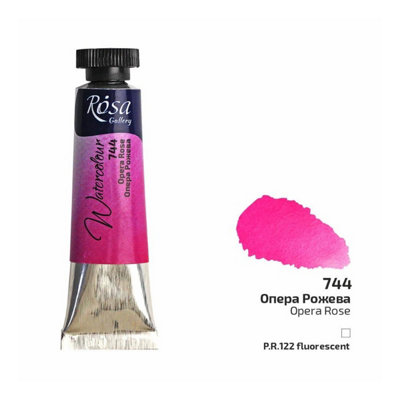 B&Q -  Rosa Gallery Opera Rose Watercolour Paint Tube10MlPremium Artist Quality