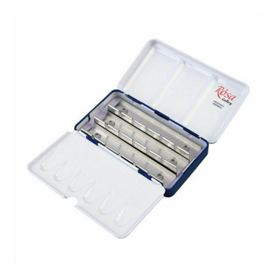 B&Q -  Rosa Gallery Empty Metal CaseIndigoHolds 12 Full Pan Watercolours