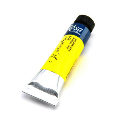 B&Q -  Rosa Gallery Azo Yellow Watercolour Paint Tube10MlPremium Artist Quality