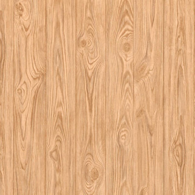 Debona Realistic Wood Panel Effect Textured Vinyl Wallpaper Metallic Paste The Wall from B&Q