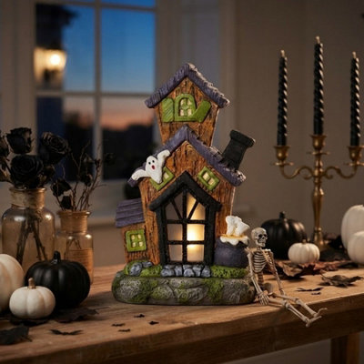 Garden Greatness Unisex Multicolor Illuminated Tall Spooky Haunted Led House | Size: 1 Pack - Image 3
