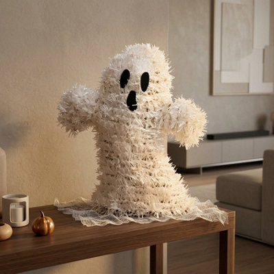 Garden Greatness Scaredy-Ghost Sparkle Halloween Decoration