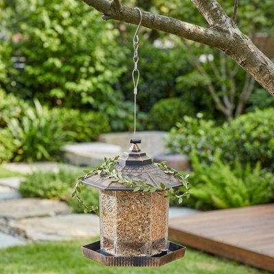 Gazebo Style Wild Bird Seed Feeder from B&Q