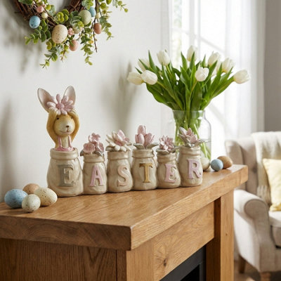 Garden Greatness Decorative Easter Rabbit Ornament from B&Q