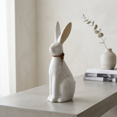 Garden Greatness Sitting Rabbit Decorative Ornament from B&Q