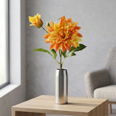 Garden Greatness Lifelike Artificial Dahlia Flower Stem from B&Q