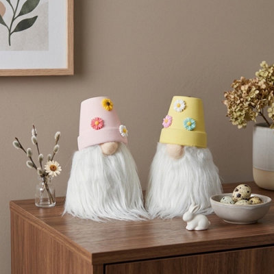 Garden Greatness Springtime Duo Easter Spring Gonks from B&Q