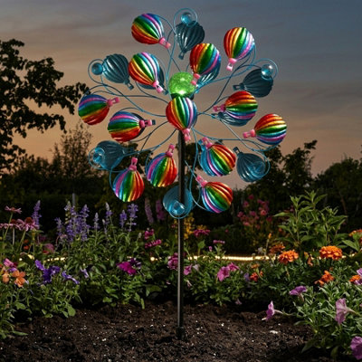 - Skyrunner Hot Air Balloon Solar Wind Spinner