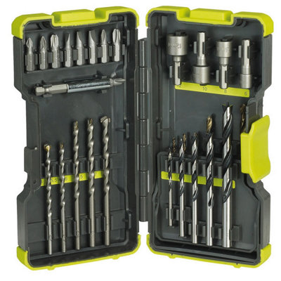Ryobi Rak30Mix 30 Piece Mixed Drill And Screwdriver Bit Set from B&Q