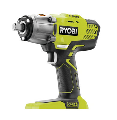 Ryobi 18V One+ Cordless Impact Wrench (Bare Tool) - R18iw3-0