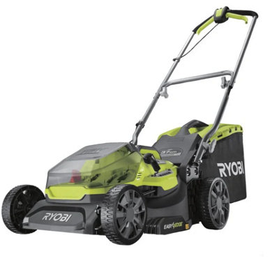 Ryobi 18V One+™ Cordless Brushless 37Cm Lawn Mower (Bare Tool) from B&Q