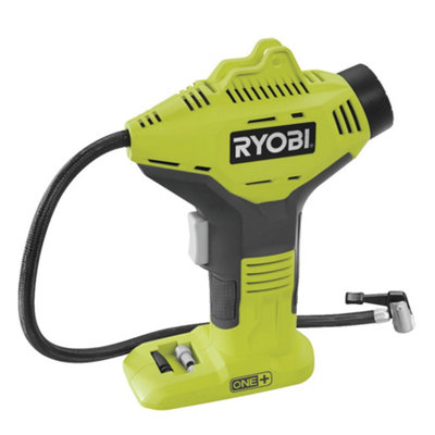 B&Q -  One+ High Pressure Inflator 18V R18Pi-0Tool Only