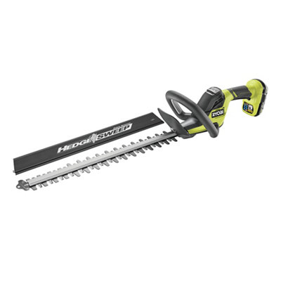Ryobi One+ 18V Cordless Hedge Trimmer (1 X 2Ah)Ry18Ht50A-120 from B&Q