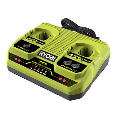 Ryobi One+ Dual Port Parallel Charger 18V Rc18240