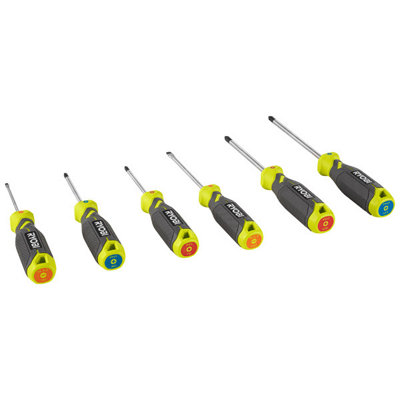 Ryobi 6Pc Screwdriver Set - Rhsds6Pc