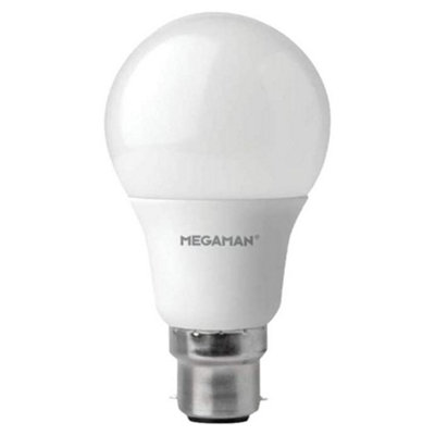 Megaman 143318E Classic Opal Led Gls Style Light Bulb B22 Bc 2800K Warm White from B&Q