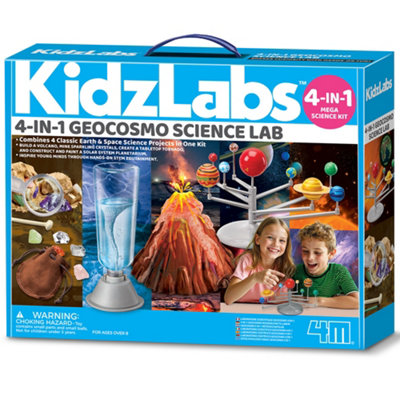 4M Mega Earth Science-4In1 Experiment Kit For KidsChildren's Stem Learning Toy from B&Q