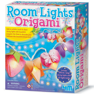 4M Room String Lights Origami10 Lights from B&Q