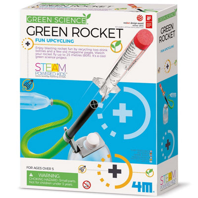 4M Green ScienceCool Green Rocket from B&Q