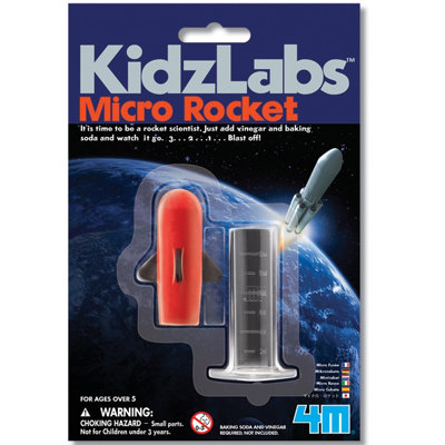 4M KidzlabsMicro Rocket Launcher from B&Q