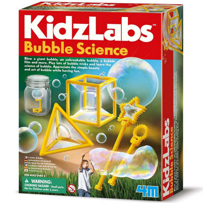 4M KidzlabsBubble ScienceBlow A Giant Bubble from B&Q
