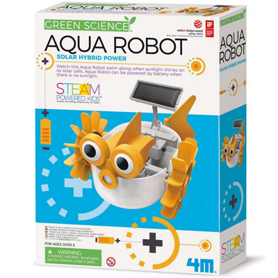 4M Green ScienceSolar-Hybrid Aqua Robot from B&Q