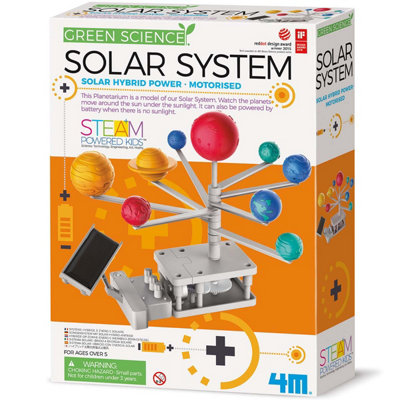 4M Green ScienceSolar System Planetarium from B&Q