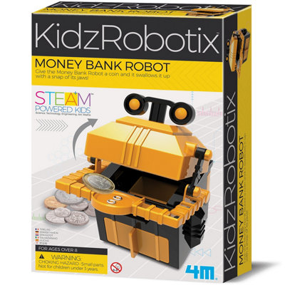 4M KidzrobotixMoney Bank Robot from B&Q