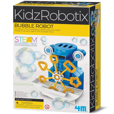 4M KidzrobotixBubble Blowing Robot from B&Q