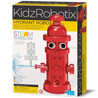 4M KidzrobotixBuild A Hydrant Robot from B&Q