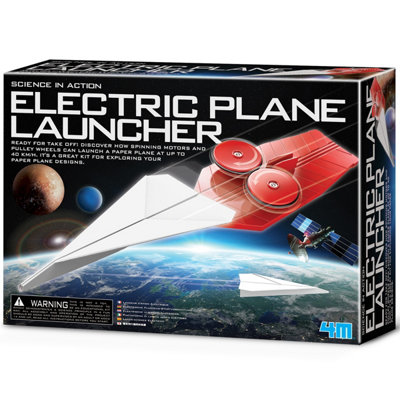 4M Science In ActionElectric Plane Launcher from B&Q