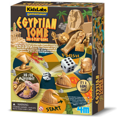 B&Q -  KidzlabsGamemakerEgyptian Tomb Dig & Play Game