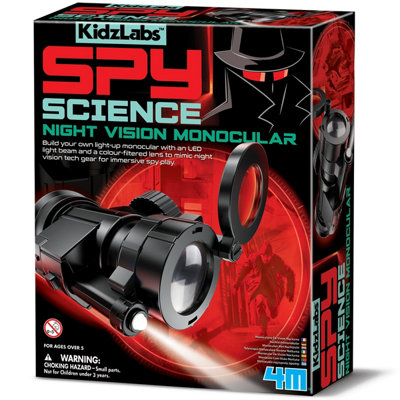 4M KidzlabsSpy ScienceNight Vision Monocular from B&Q