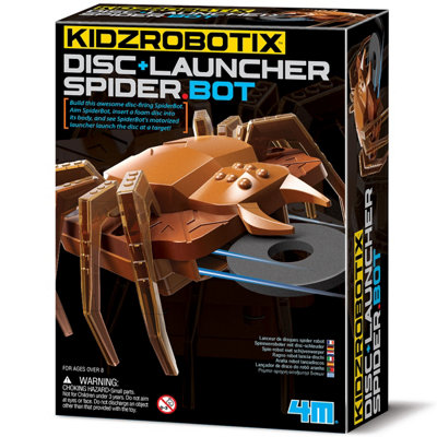 4M KidzrobotixDisc Launcher Spiderbot from B&Q