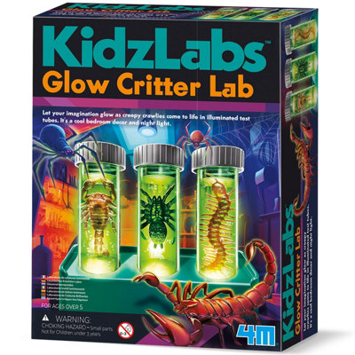 4M KidzlabsGlow Critter Creepy Crawlies Lab from B&Q