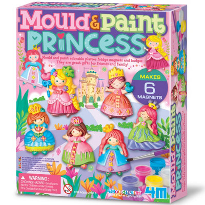 4M Mould & PaintGlitter Princess from B&Q
