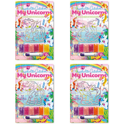 4M Crystalite CatcherMy Unicorns (4 Assorted) from B&Q