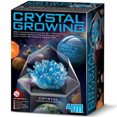 4M Crystal GrowingCrystal Imaginations (Blue) from B&Q