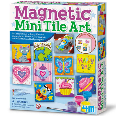 4M Magnetic Mini Tile ArtTurn Ordinary Tiles Into Masterpieces from B&Q