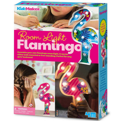 4M KidzmakerRoom Light Flamingo from B&Q