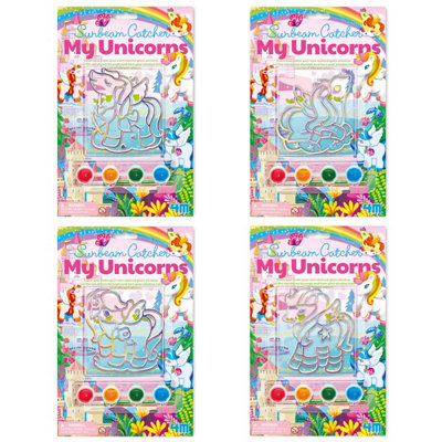 4M Sunbeam CatcherMy Unicorns (4 Assorted) from B&Q