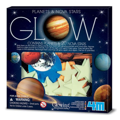 Great Gizmos Glow Planets & Supernova20PcBrand New And Sealed from B&Q