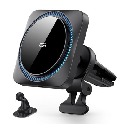Esr For 15 W Magsafe Car Mount Charger With Cryoboost Phone CoolingAir Vent / Dashboard Magnetic Wireless Iphone 17 E 17 Pro from B&Q