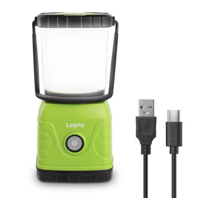 Lepro Camping Light Rechargeable1300 Lumen Camping Lantern For TentsDimmable 4 ModesTent Lights With 3600Mah Power Bank from B&Q