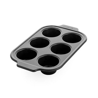 Greenpan Bistro Bakeware 6 Cup Muffin Pan from B&Q