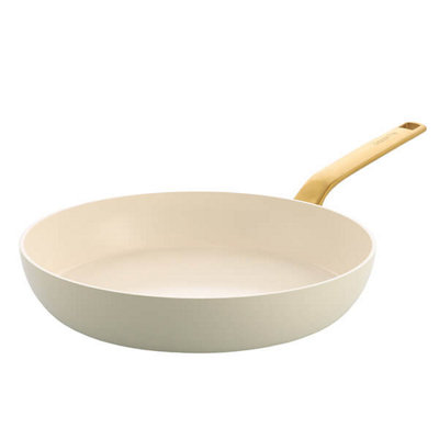 Greenpan Evolution 30Cm Frypan Cream from B&Q