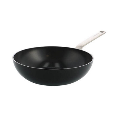 Greenpan Evolution 28Cm Wok Black from B&Q