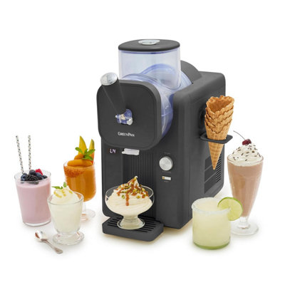 B&Q -  Frost Ice Cream Maker & Slushie Machine With Built-In CompressorGrey
